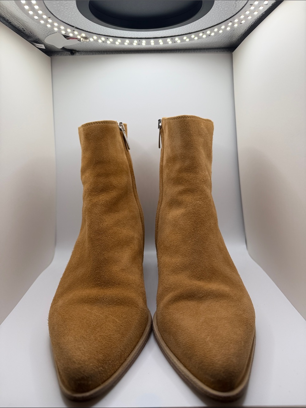 Margaux Tan Suede booties Women’s EU 39